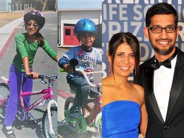 Family of Kavya Pichai